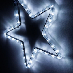 Светодиодная фигура Ardecoled Звездочка ARD-Star-M1-295X275-36Led White 034248