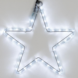 Светодиодная фигура Ardecoled Звездочка ARD-Star-M1-295X275-36Led White 034248