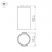 Корпус светильника Arlight SP-Polo-R85S Black 020887
