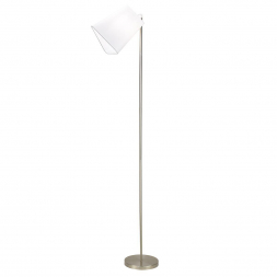 Торшер Escada Hall Chrome/White 10185/T White