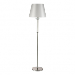 Торшер Crystal Lux Nicolas PT1 Nickel/White