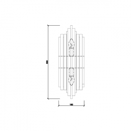 Бра Vele Luce Clarinetto VL3314W12