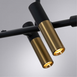 Подвесная светодиодная люстра Arte Lamp Klimt A2850SP-45BK