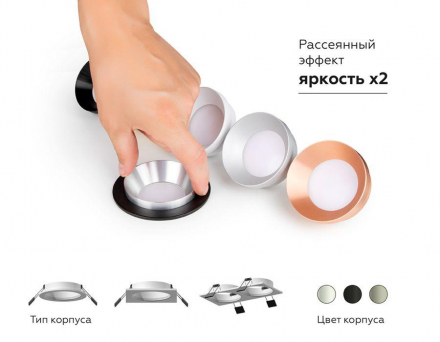 Корпус светильника Ambrella light DIY Spot C7621