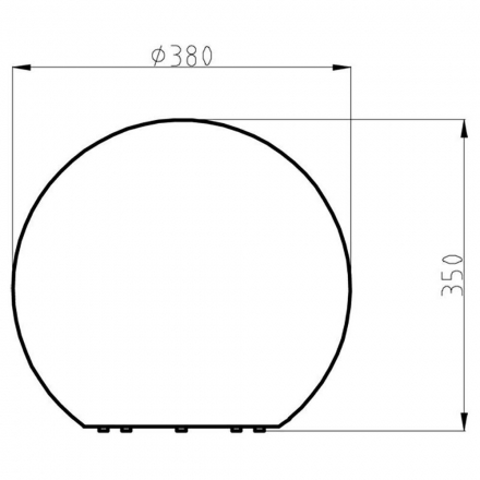 Ландшафтный светильник Deko-Light Bowl Light terracotta 40 836961