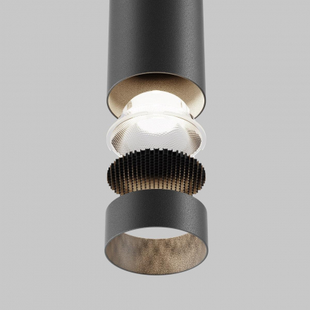 Подвесной светодиодный светильник Maytoni Technical Pendant Focus LED P072PL-L12B4K-1