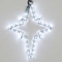 Светодиодная фигура Ardecoled Звездочка ARD-Star-M3-380X250-36Led White 034246