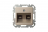 Розетка 2хRJ45 Liregus Epsilon шампань 28-3162