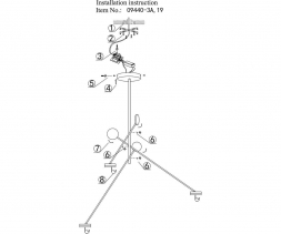 Подвесная светодиодная люстра Kink Light Некси 09440-3A,19(4000K)