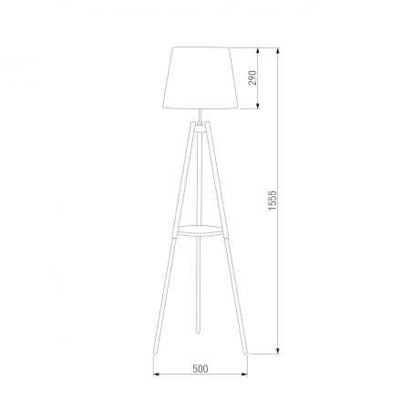 Торшер TK Lighting 1090 lozano 1