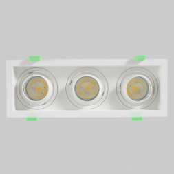 Встраиваемый светильник Crystal Lux CLT 069C3 WH