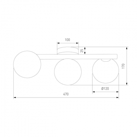 Потолочная люстра TK Lighting 6855 Estera