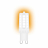 Лампа светодиодная Gauss G9 3,5W 3000К прозрачная 107009105