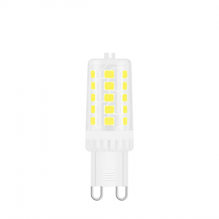 Лампа светодиодная Gauss G9 3,5W 3000К прозрачная 107009105