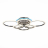 Потолочная светодиодная люстра Evoled Cerina SLE500582-06RGB