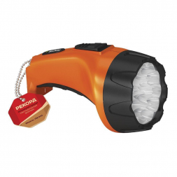 Ручной светодиодный фонарь Рекорд аккумуляторный 185х98 75 лм РМ-0115 Orange 22539