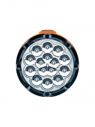 Ручной светодиодный фонарь Рекорд аккумуляторный 185х98 75 лм РМ-0115 Orange 22539