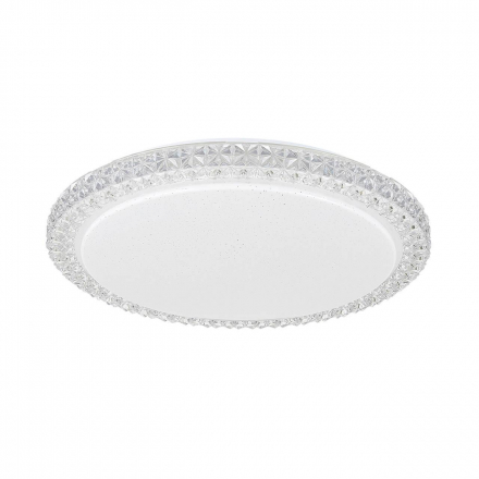 Потолочный светодиодный светильник Citilux Кристалино Слим CL715R360