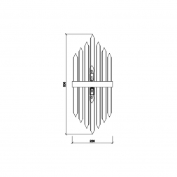 Бра Vele Luce Clarinetto VL3314W32