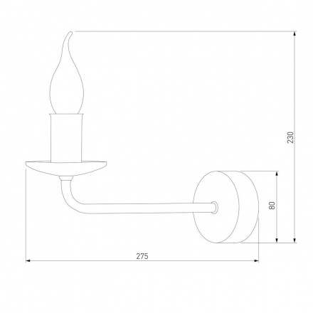 Бра TK Lighting 10244 Limal