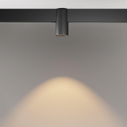 Трековый светодиодный светильник Maytoni Technical Magnetic Exility Alfa TR122-2-7W3K-B