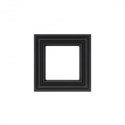 Рамка 1-постовая Liregus Retro черный матовый 29-243