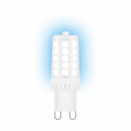 Лампа светодиодная Gauss G9 3,5W 4100К прозрачная 107009205