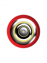 Ручной светодиодный фонарь Рекорд аккумуляторный 200х65 45 лм PM-450 23204