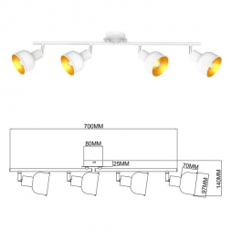 Спот Rivoli Esmeree 7056-704 Б0054747