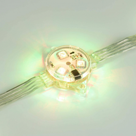 Управляемый светодиодный модуль Arlight DMX-B3-D30 12V RGB 036772