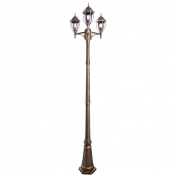 Садово-парковый светильник Arte Lamp Pegasus A3151PA-3BN