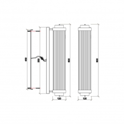 Бра Vele Luce Clarinetto VL3314W42