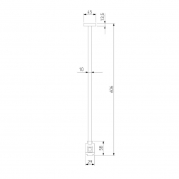 Декоративная стойка Elektrostandard Esthetic Magnetic 85151/00 a065447