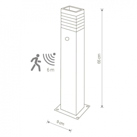 Уличный светильник Nowodvorski Rio 9097