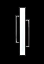 Бра Crystal Lux Sobre Ap35W Led H600 V2 Black