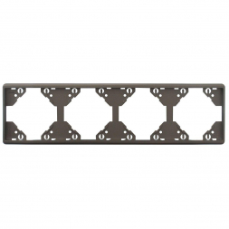 Рамка 4-модульная Efapel Apolo 5000 Metalizada графит 50941 TGR