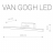 Подсветка для зеркал Nowodvorski Van Gogh Led 9346