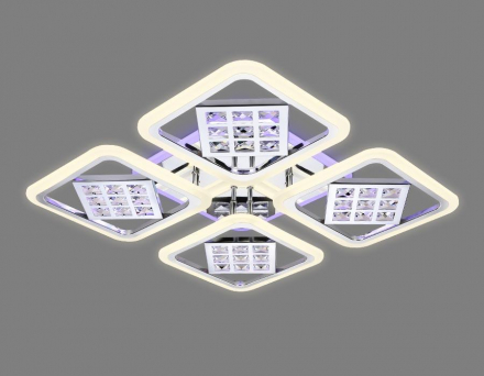 Потолочная светодиодная люстра Ambrella light Ice FA288