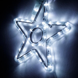 Светодиодная фигура Ardecoled Звездочка ARD-Star-M4-200X220-36Led White 034263