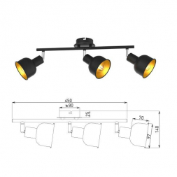 Спот Rivoli Jessica 7050-703 Б0054673