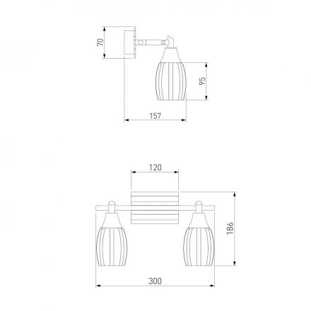 Спот Eurosvet 20129/2 хром