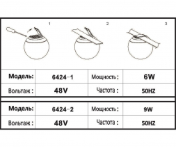 Трековый светодиодный светильник Kink Light Сатори 6424-2,19