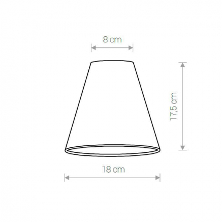 Абажур Nowodvorski Cameleon Cone S 8504