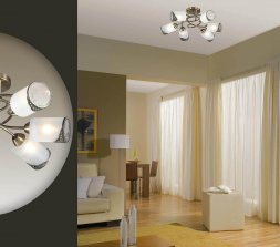 Потолочная люстра Lumion Citadella Comfi 3012/6C