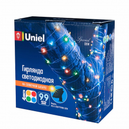 Гирлянда на солнечных батареях Uniel Роса USL-S-128/PT9900 Dew UL-00004672