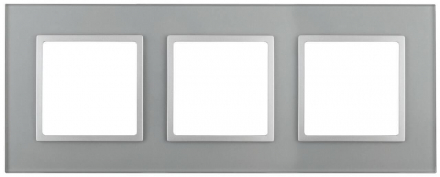 Рамка 3-постовая ЭРА Elegance 14-5103-03 Б0034508