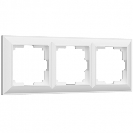 Рамка на 3 поста Werkel Fiore белый W0032201 4690389160387