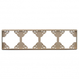 Рамка 4-модульная Efapel Apolo 5000 Metalizada платина 50941 TPL