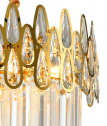 Подвесная люстра Natali Kovaltseva Navis 76019/5C Gold
