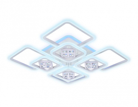 Потолочная светодиодная люстра Ambrella light Ice FA289